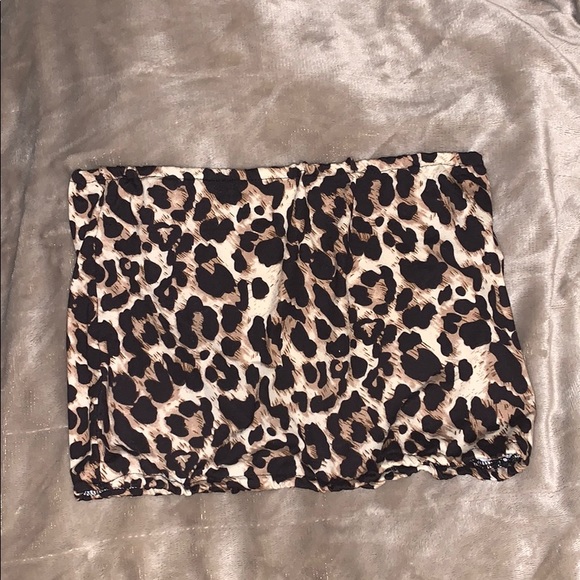 SHEIN Tops - Cheetah Tube Top